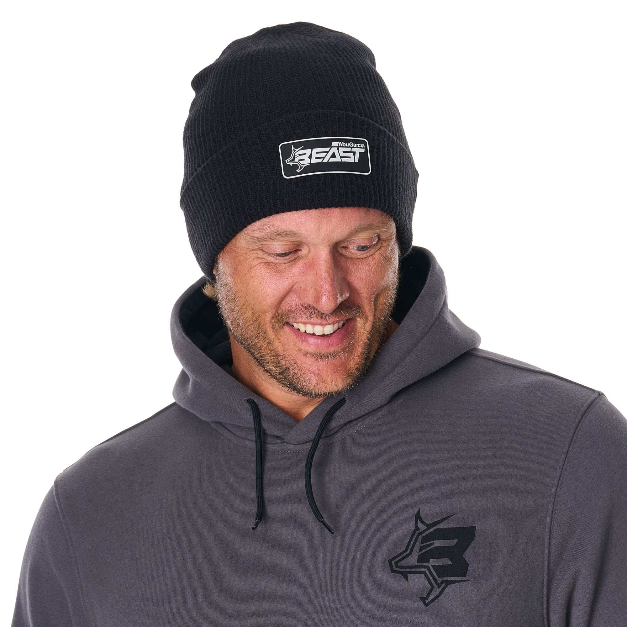 Abu Garcia Beast™ Rubber Patch Logo Beanie - Image 3