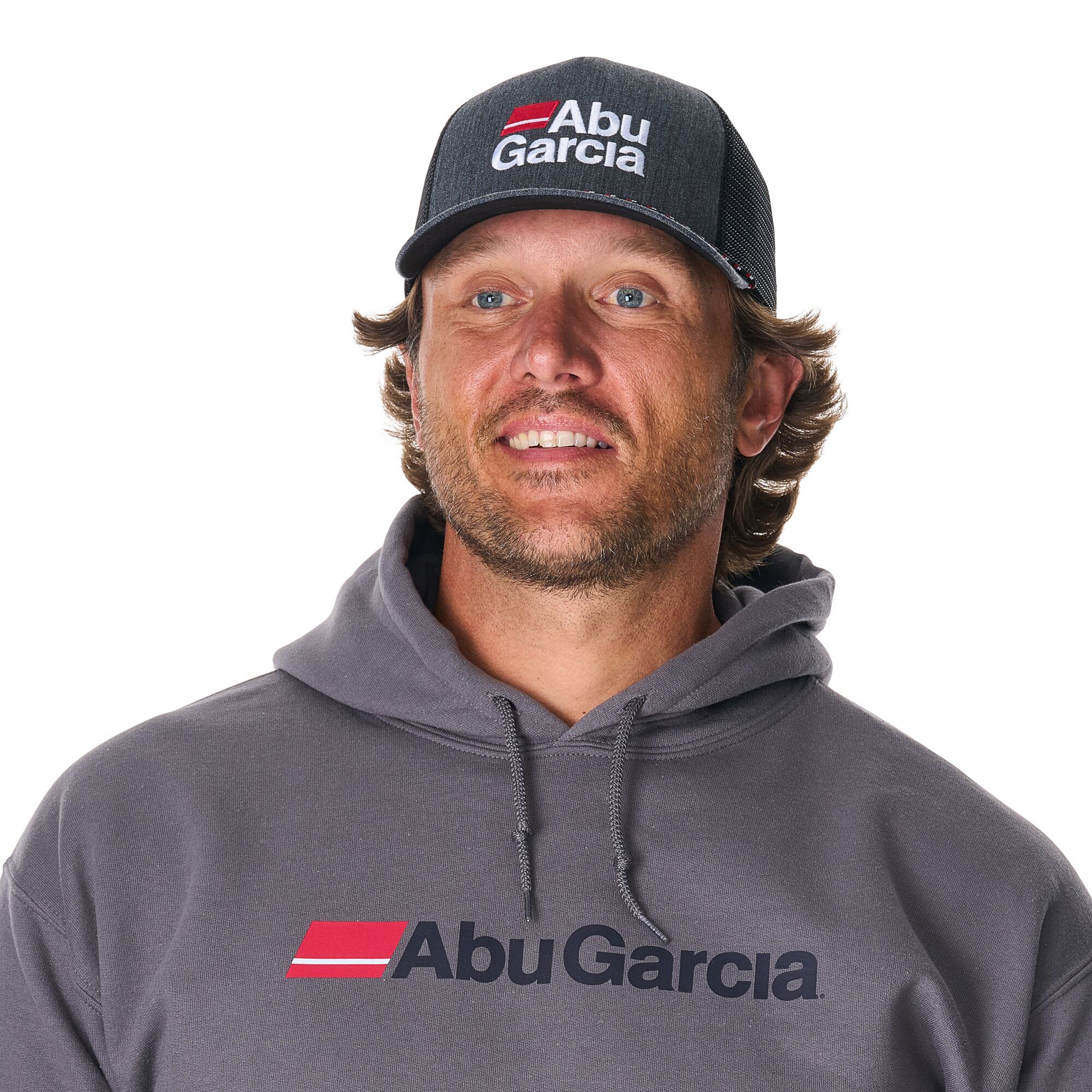 Abu Garcia Stacked Logo Heather Rope Trucker - Image 7