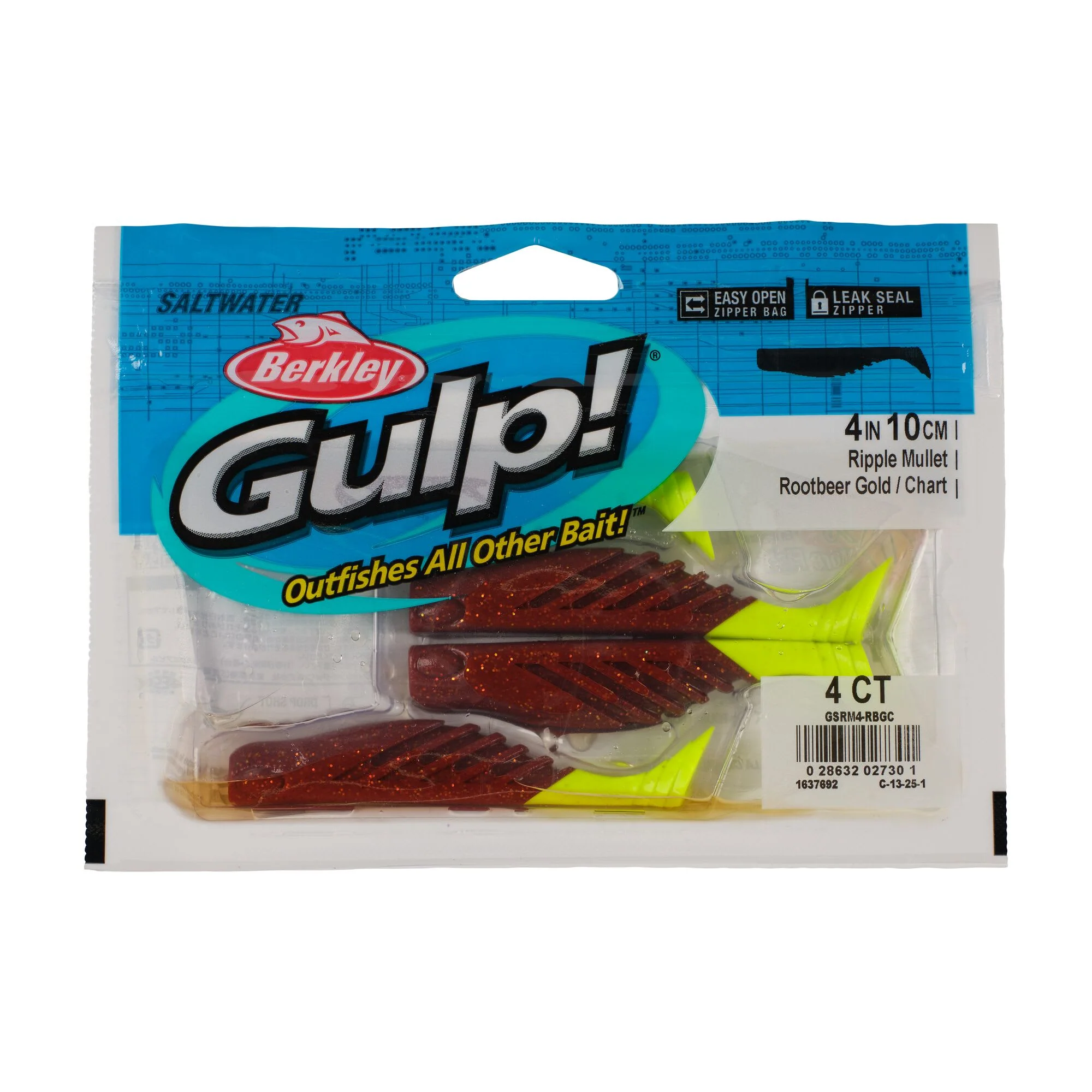 Berkley Gulp!® Saltwater Ripple Mullet - Image 51