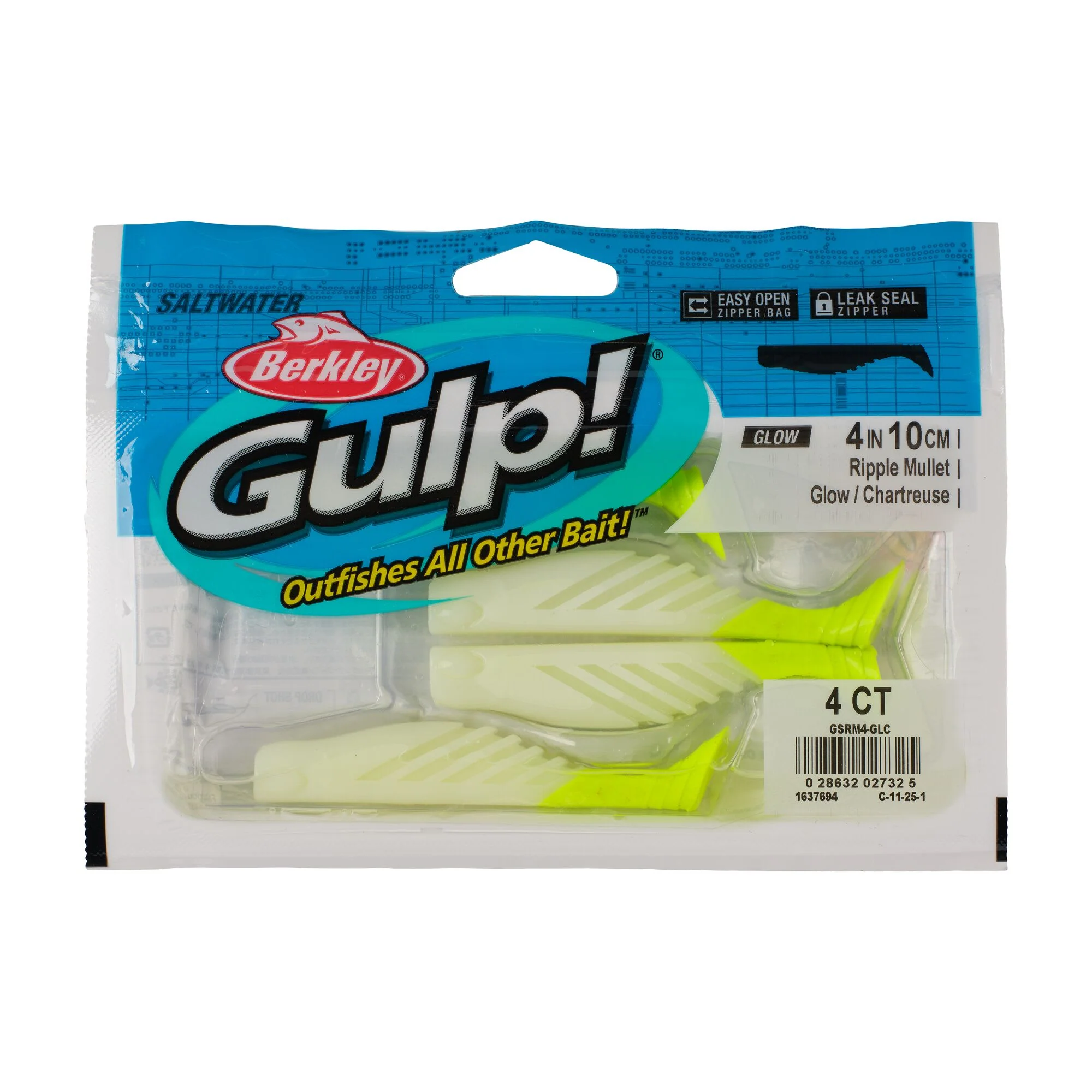 Berkley Gulp!® Saltwater Ripple Mullet - Image 53