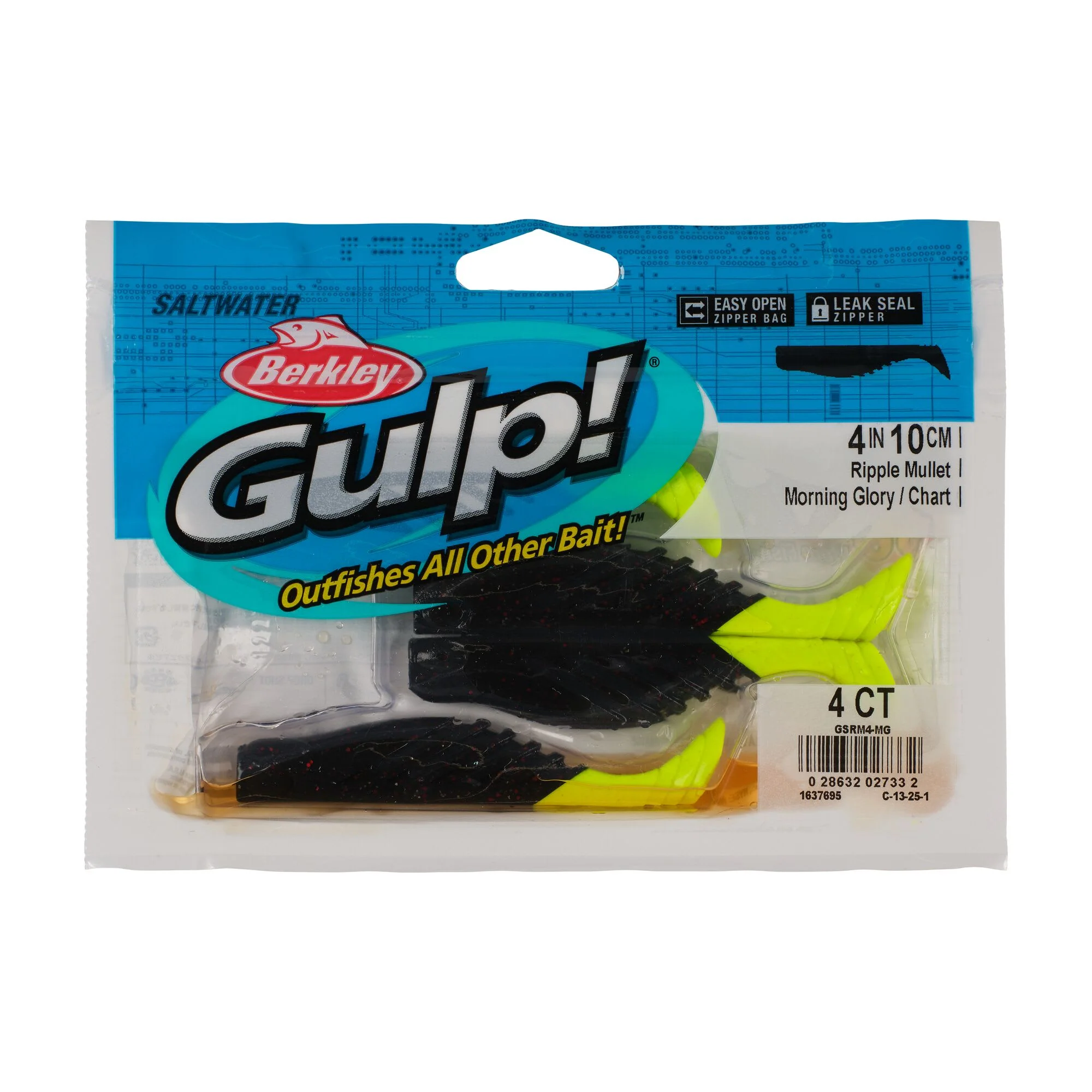 Berkley Gulp!® Saltwater Ripple Mullet - Image 54