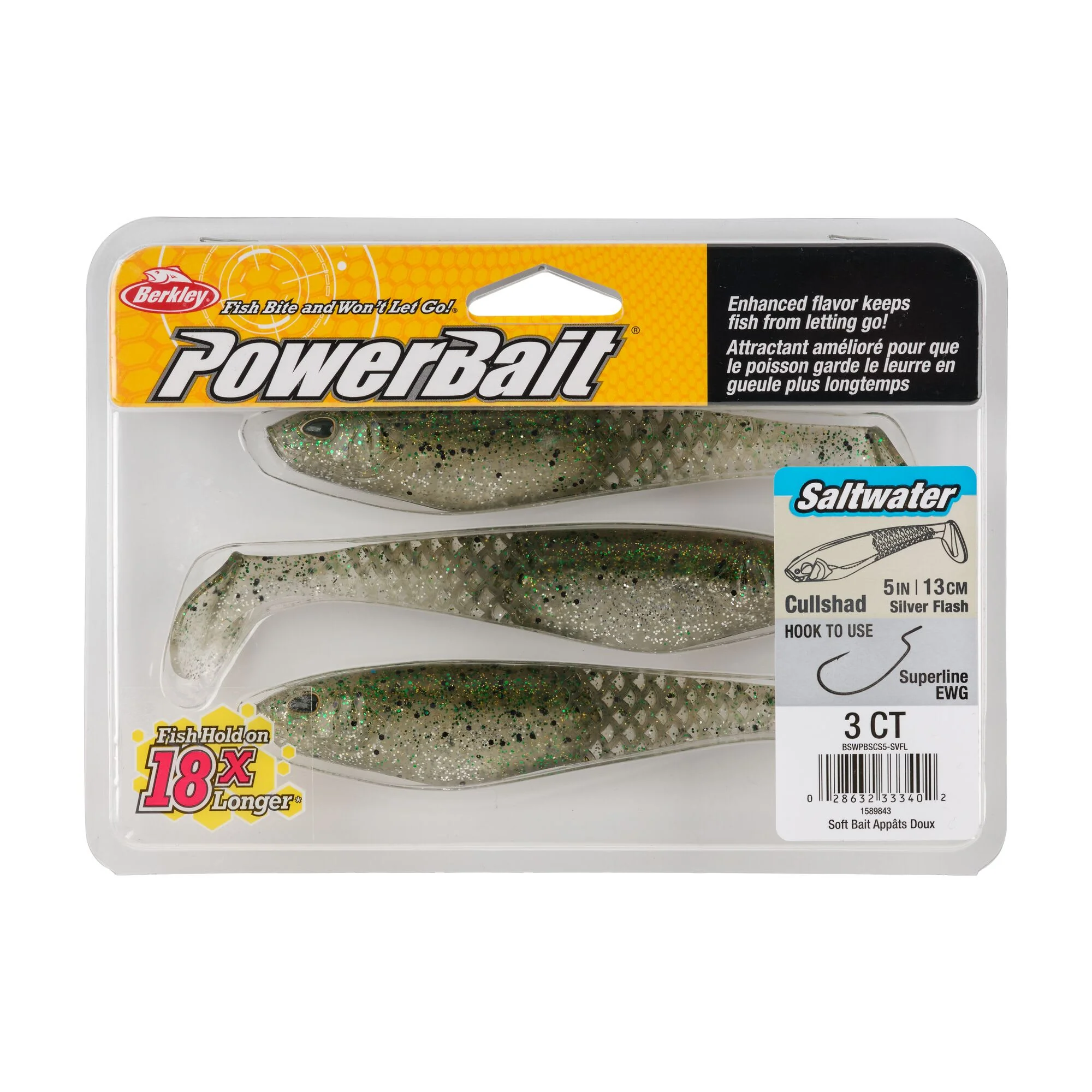 Berkley PowerBait® Saltwater CullShad - Image 25