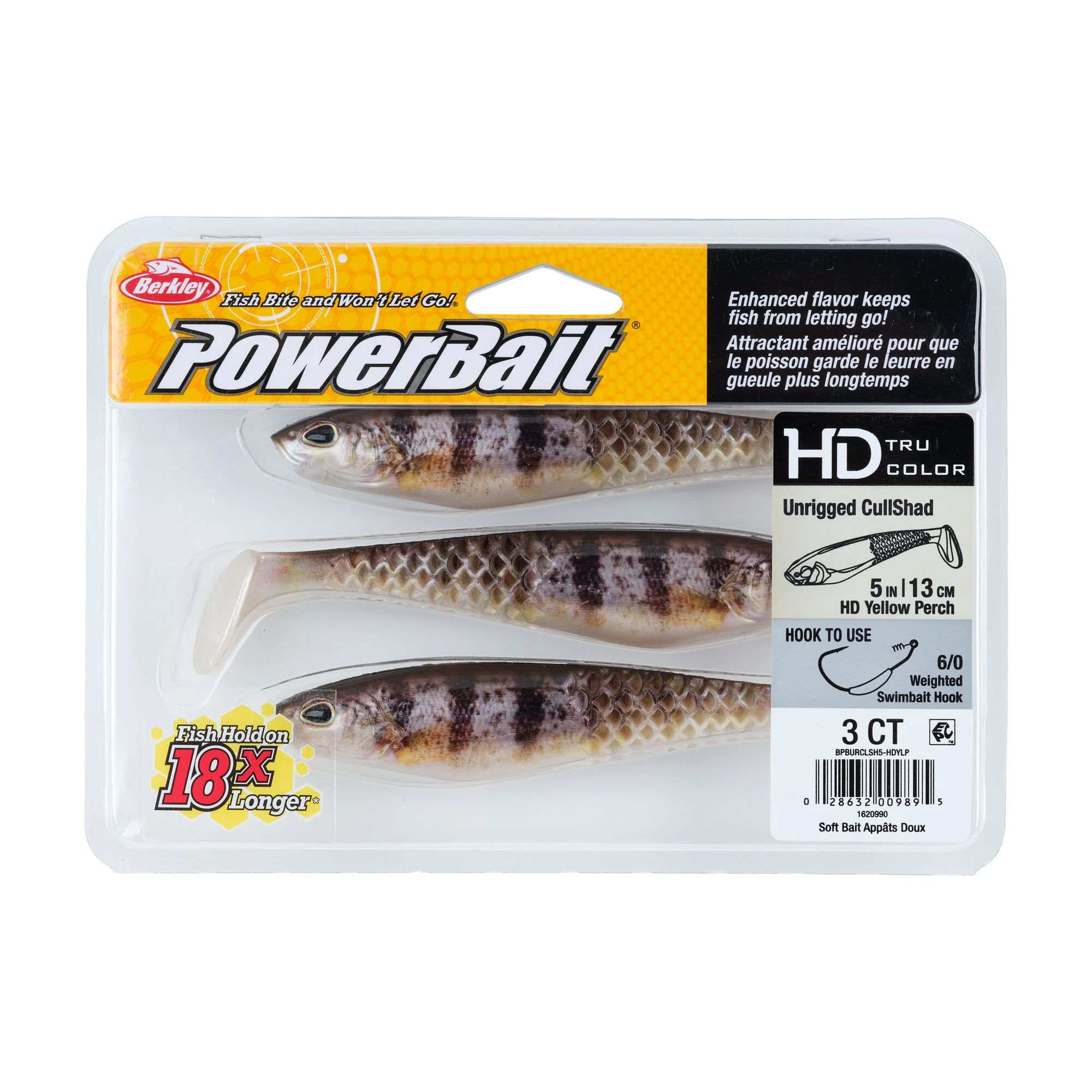 Berkley PowerBait® Unrigged CullShad - Image 45