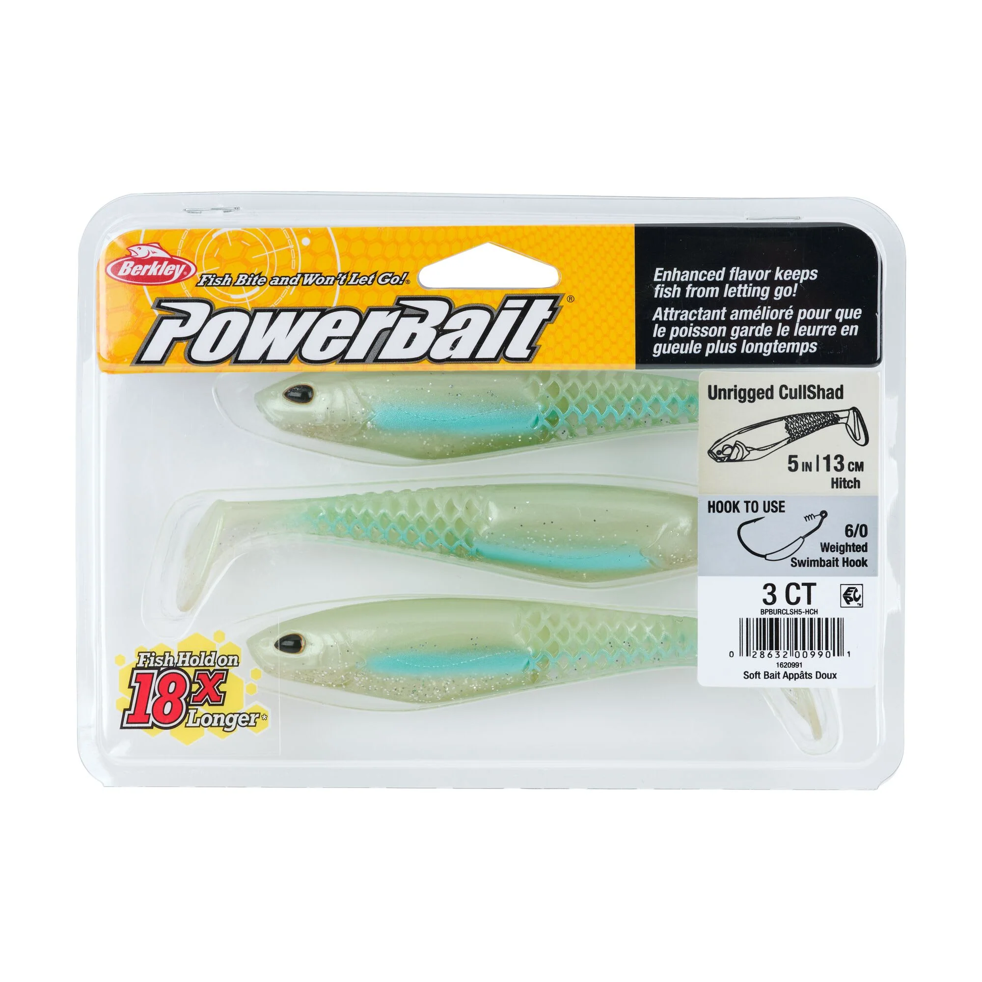 Berkley PowerBait® Unrigged CullShad - Image 46