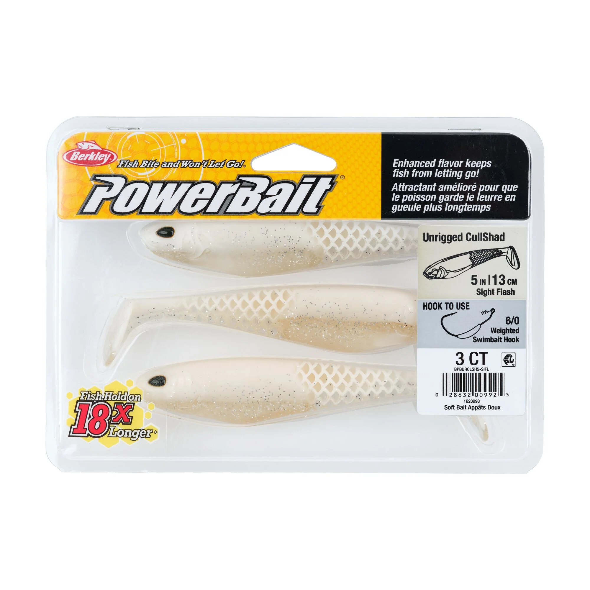 Berkley PowerBait® Unrigged CullShad - Image 48