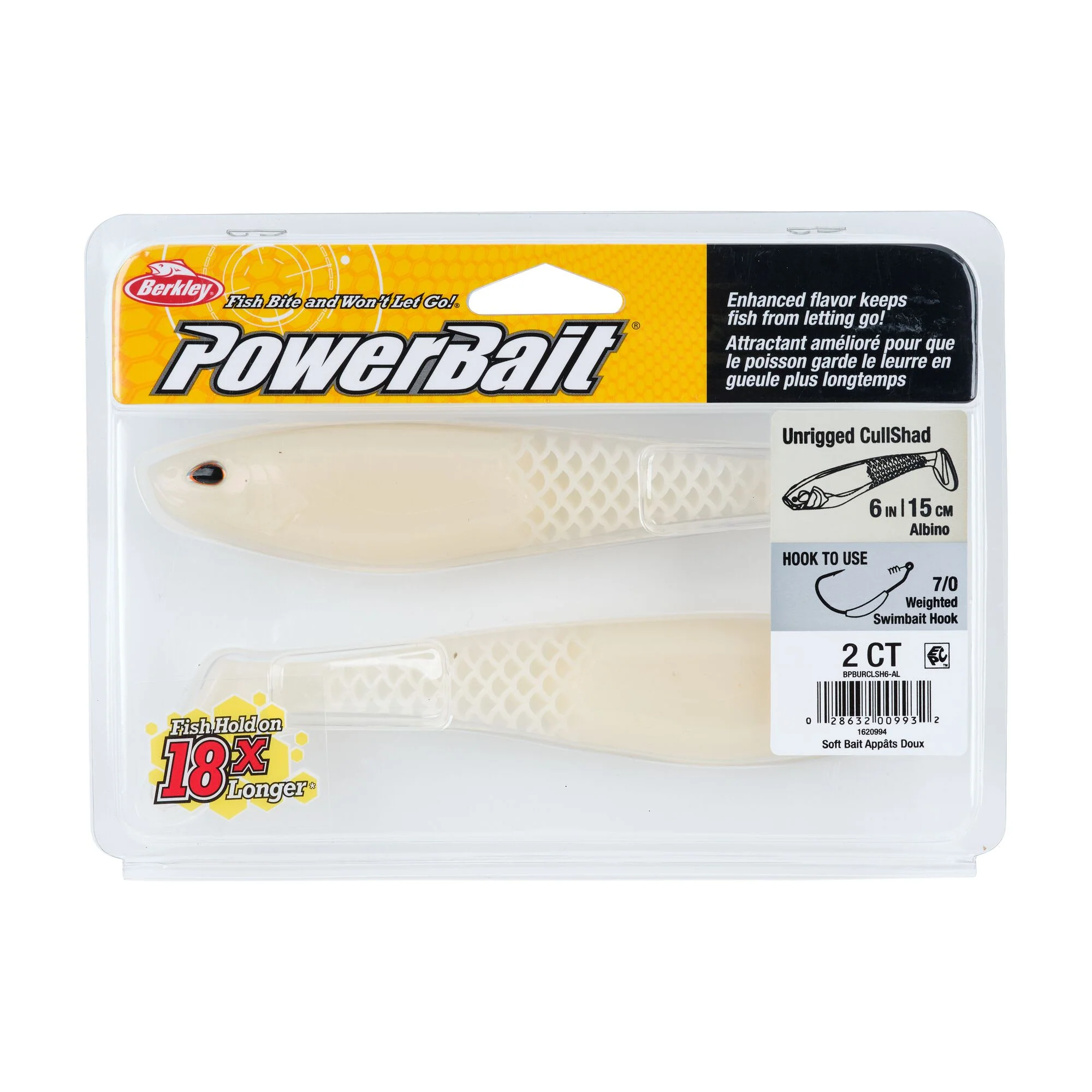 Berkley PowerBait® Unrigged CullShad - Image 49