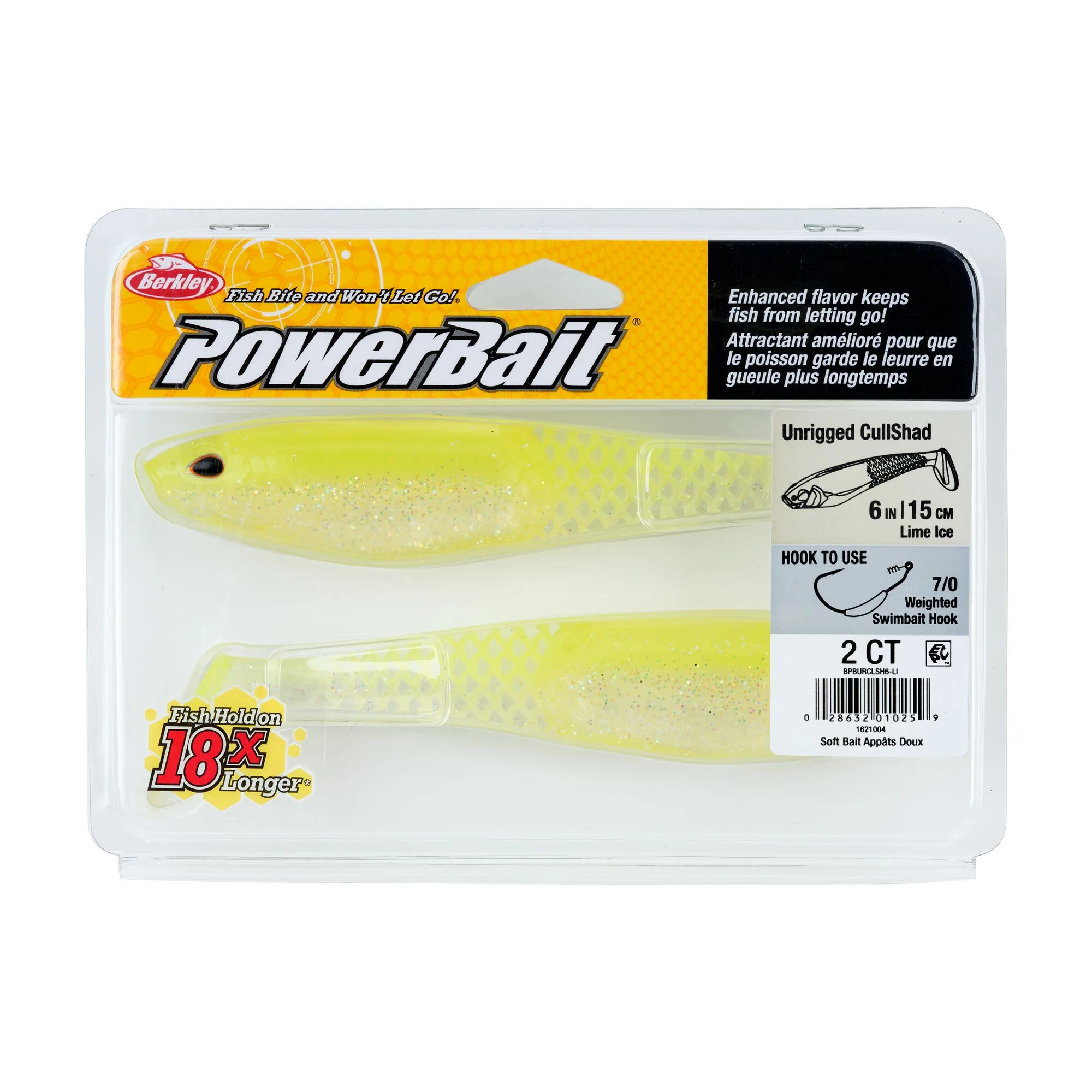 Berkley PowerBait® Unrigged CullShad - Image 59
