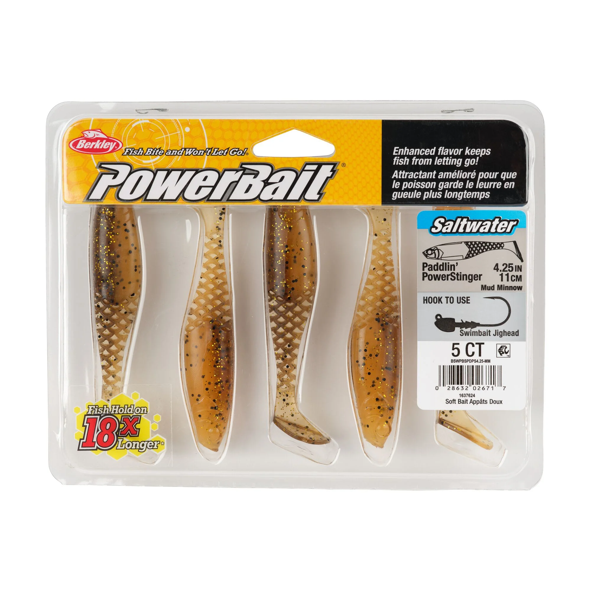 Berkley PowerBait®Saltwater Paddlin'PowerStinger - Image 73