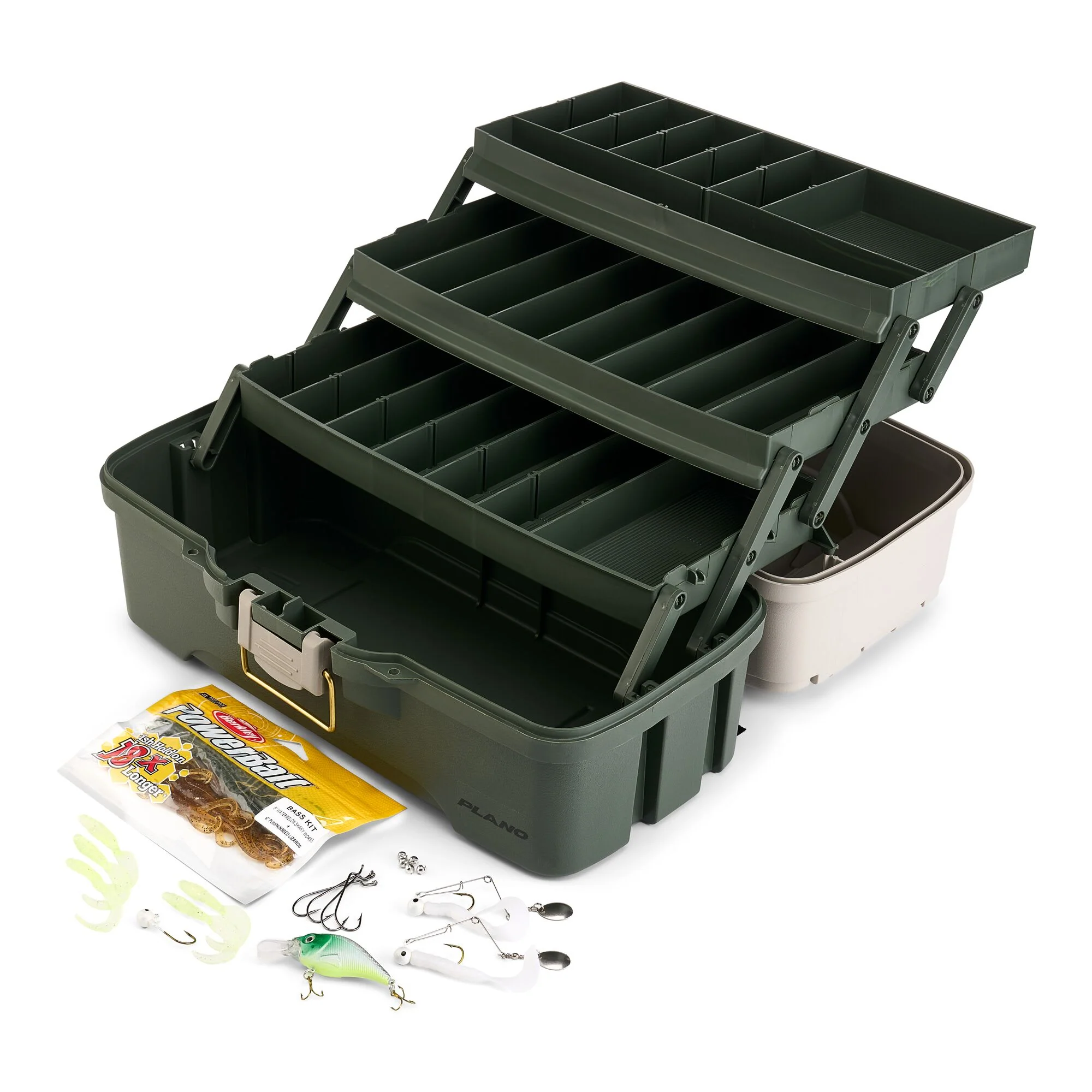 Plano Three-Tray Tackle Box Bass Kit - Image 6