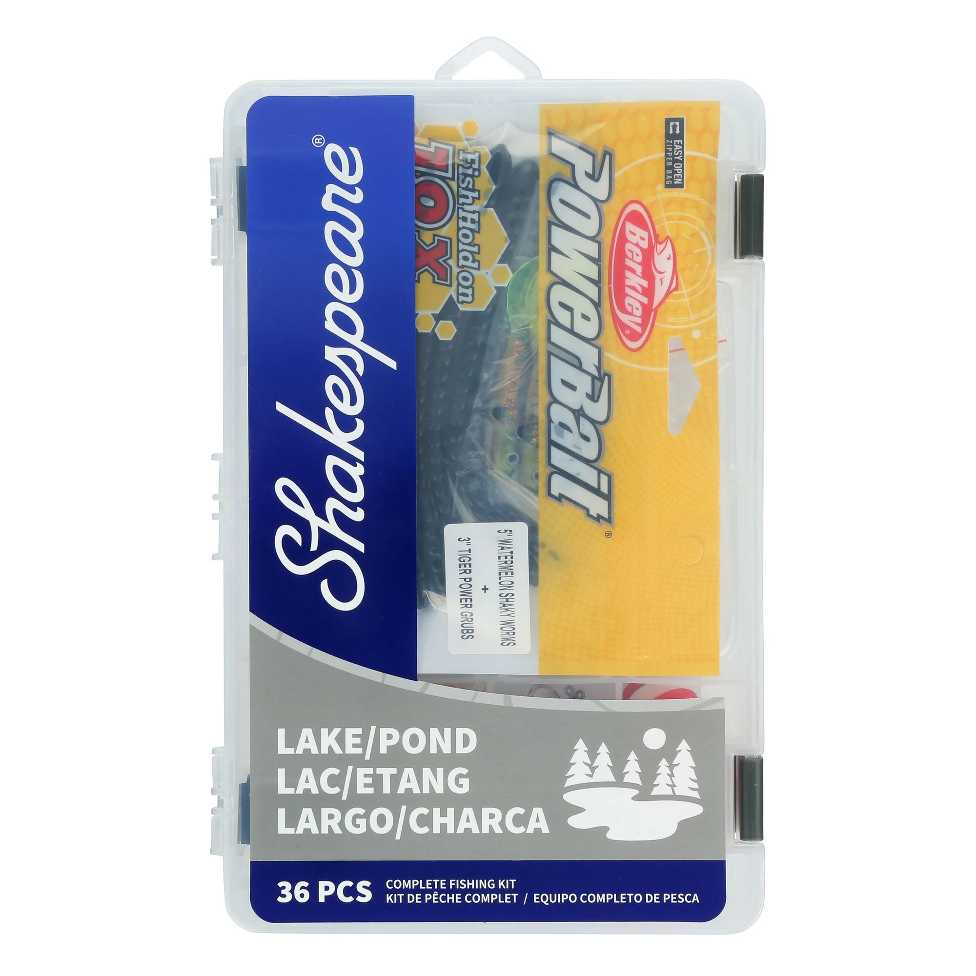 Shakespeare Catch More Fish® Lake Pond Spincast Kit - Image 13