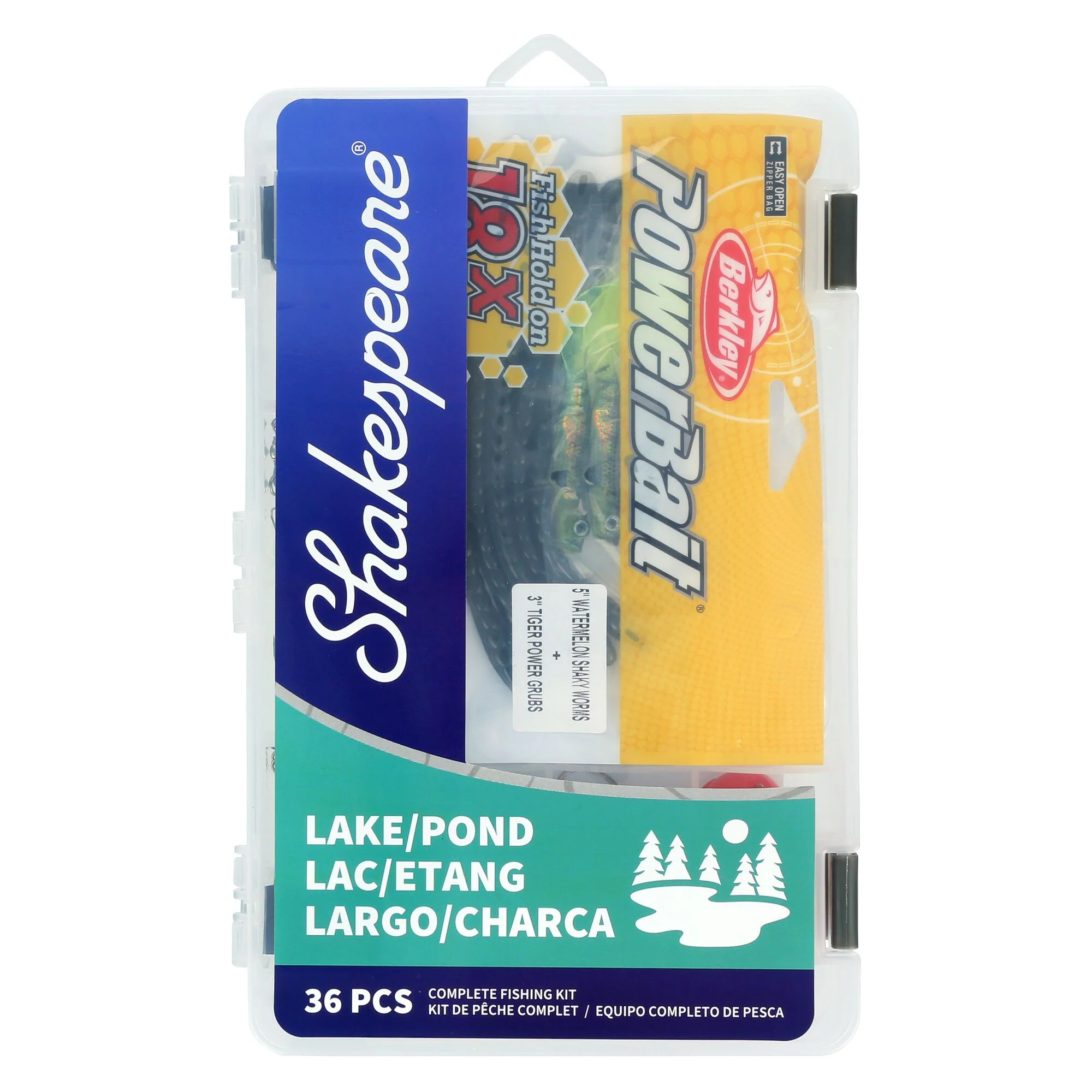 Shakespeare Catch More Fish® Lake Pond Spincast Kit - Image 14