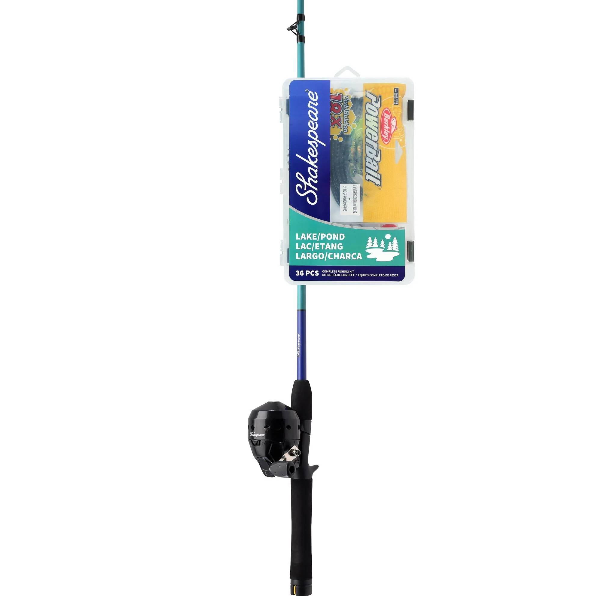 Shakespeare Catch More Fish® Lake Pond Spincast Kit - Image 16