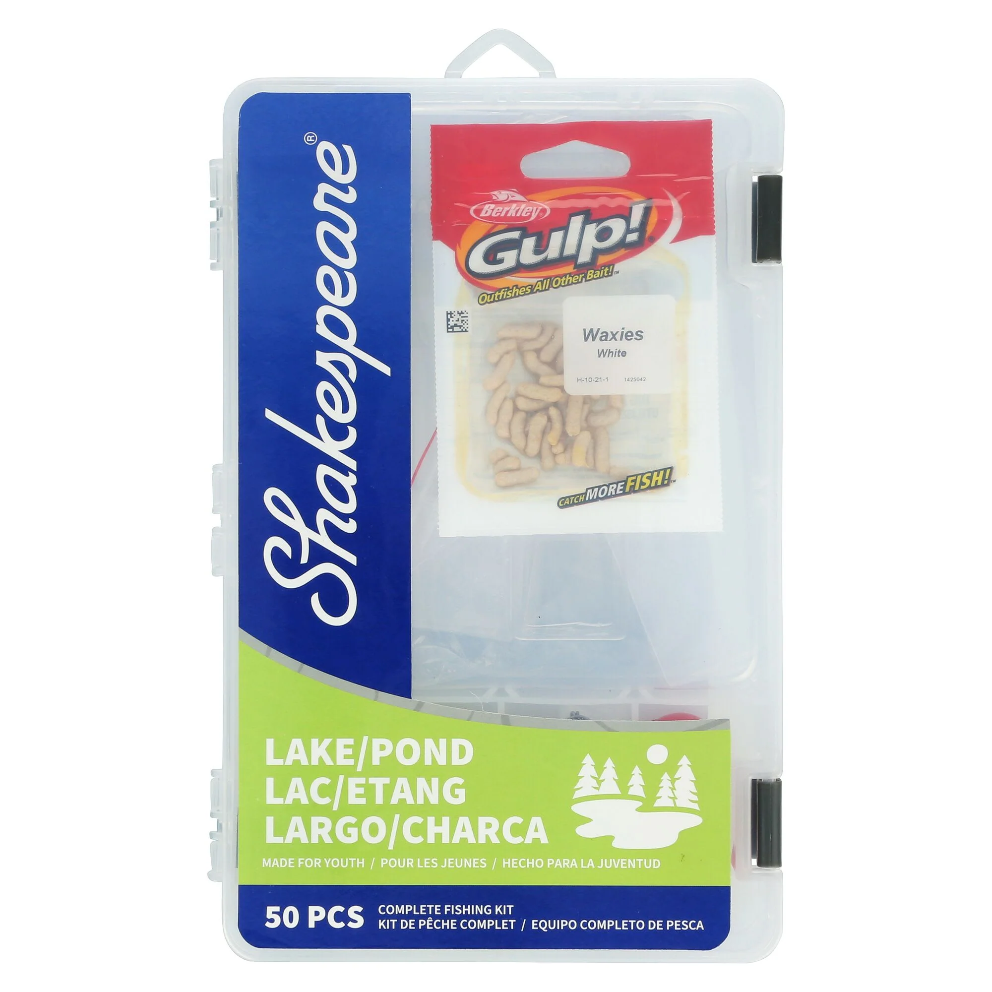 Shakespeare Catch More Fish® Lake Pond Youth Spincast Kit - Image 7