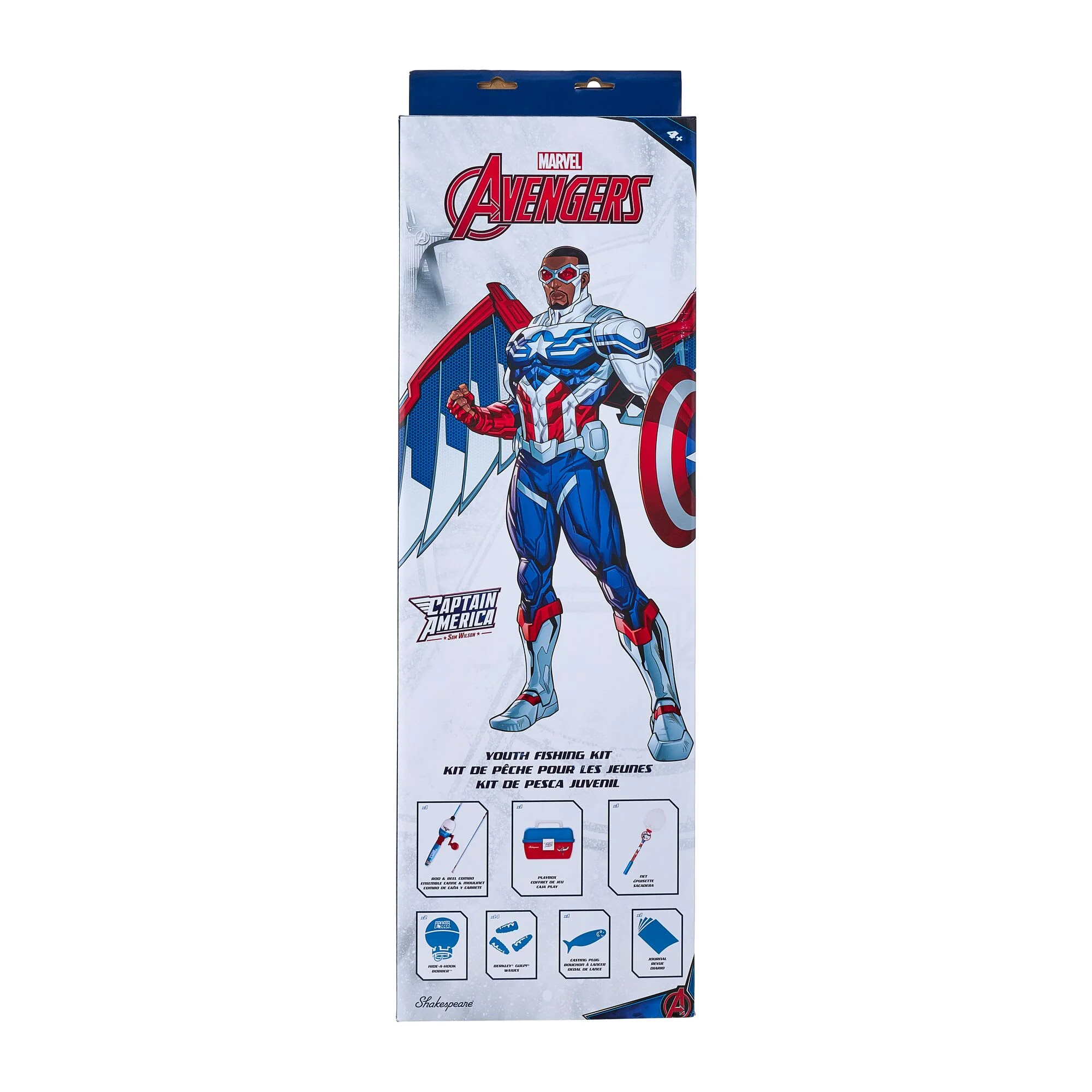 Shakespeare Marvel® Captain America Fishing Kit - Image 8