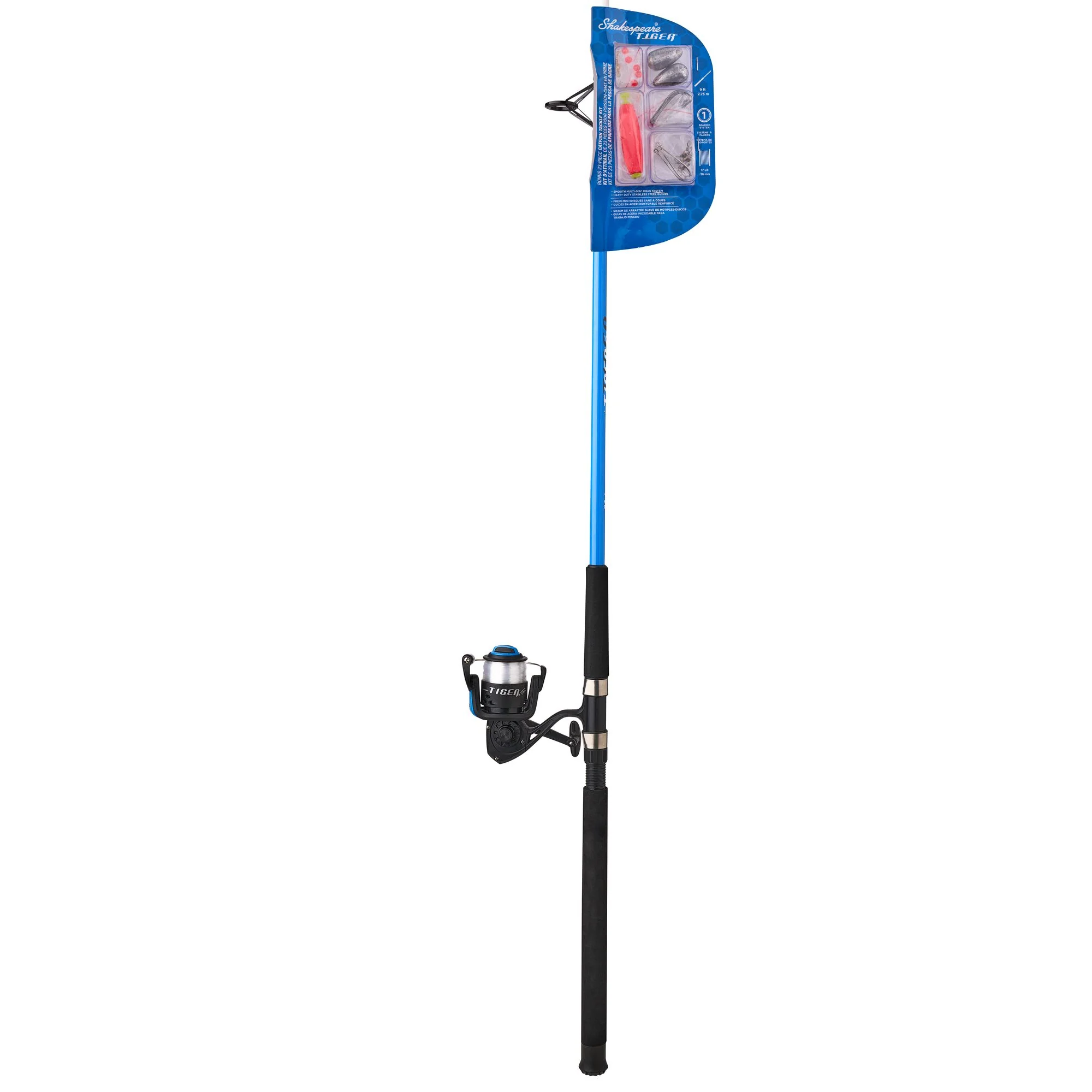Shakespeare Tiger® Spinning Catfish Combo Kit - Image 2