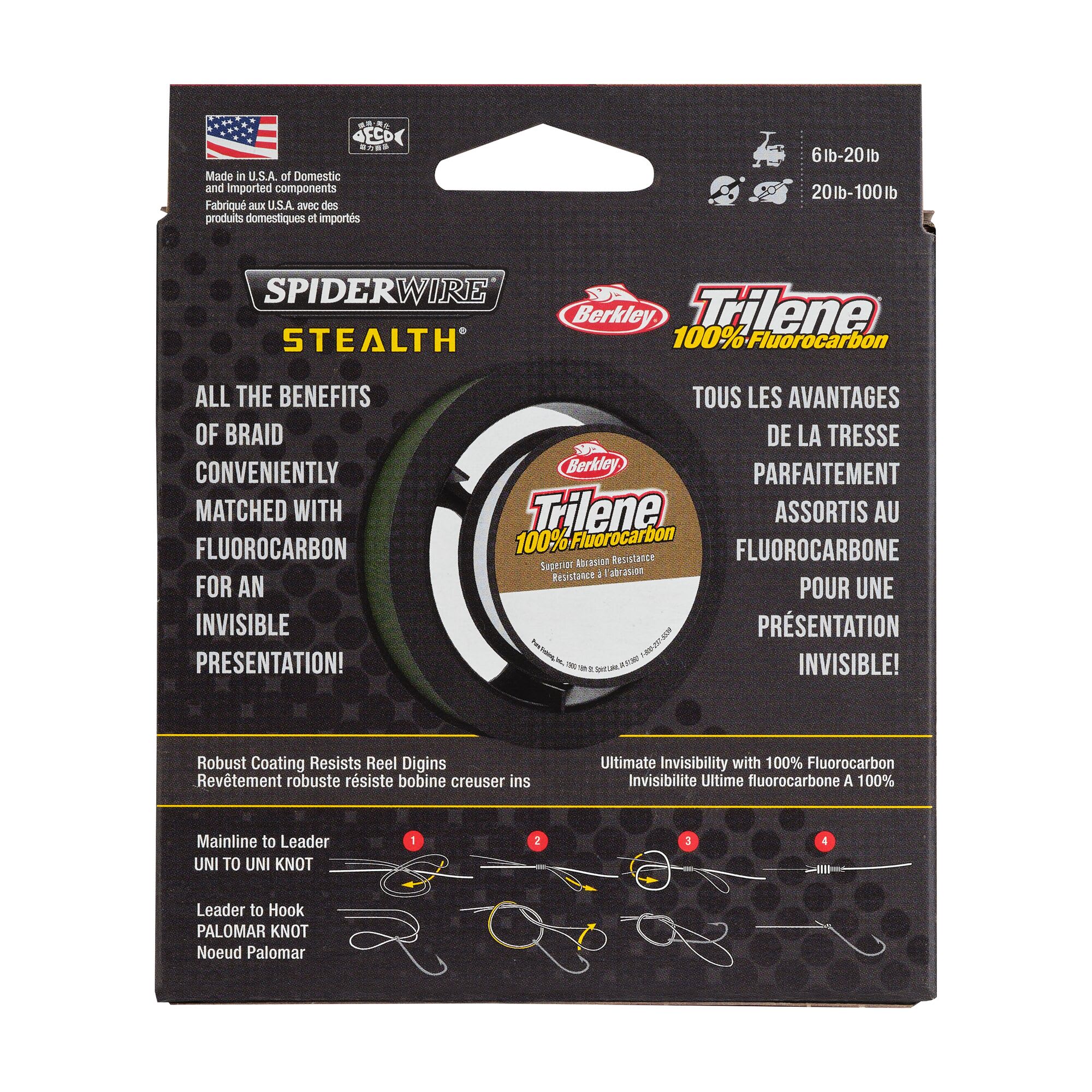 SpiderWire Stealth® Trilene® 100% Fluorocarbon Dual - Image 19